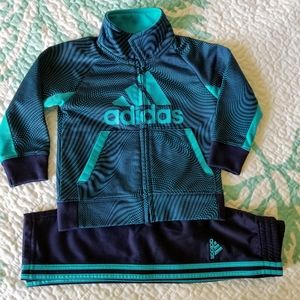 Adidas pants and sweatshirt. FREE gift.